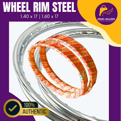 TAKASAGO Wheel Rim – Sizes 1.40 x 17 and 1.60 x 17 (per pc) | Shopee ...