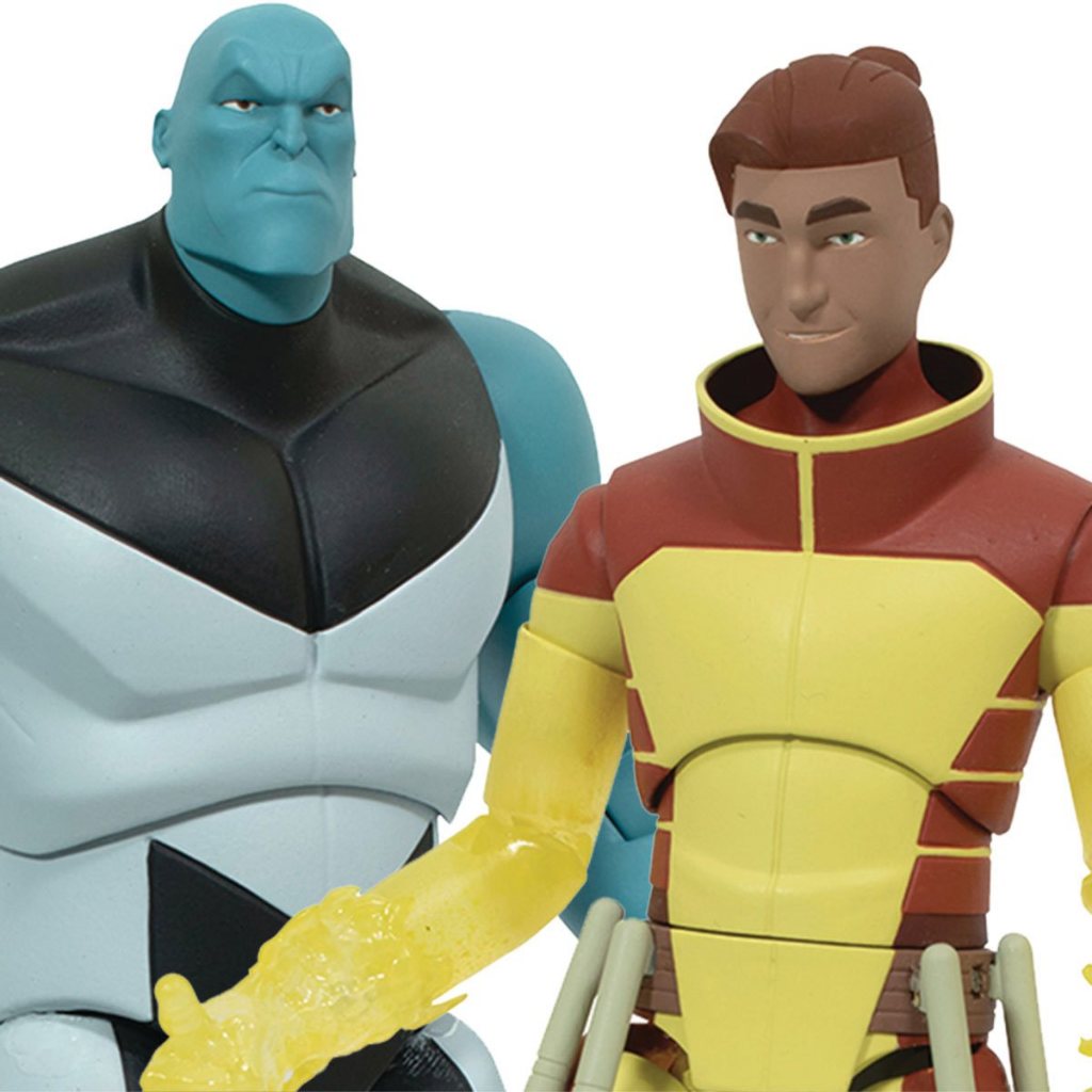 DST Invincible Deluxe Mauler and Rex Splode Action Figures Series 4 SET ...