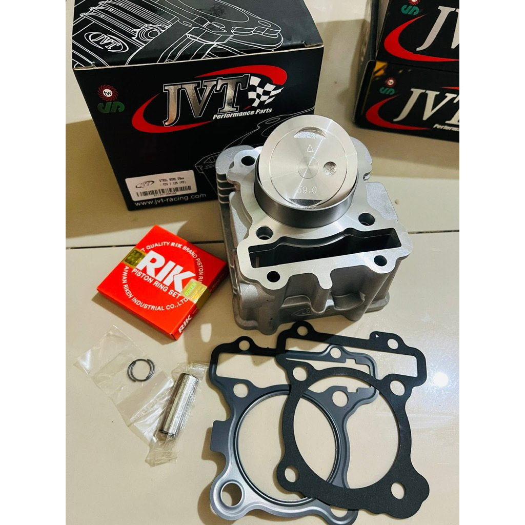 JVT CYLINDER BLOCK MIO i 125 / M3 59mm (steel bore) | Shopee Philippines