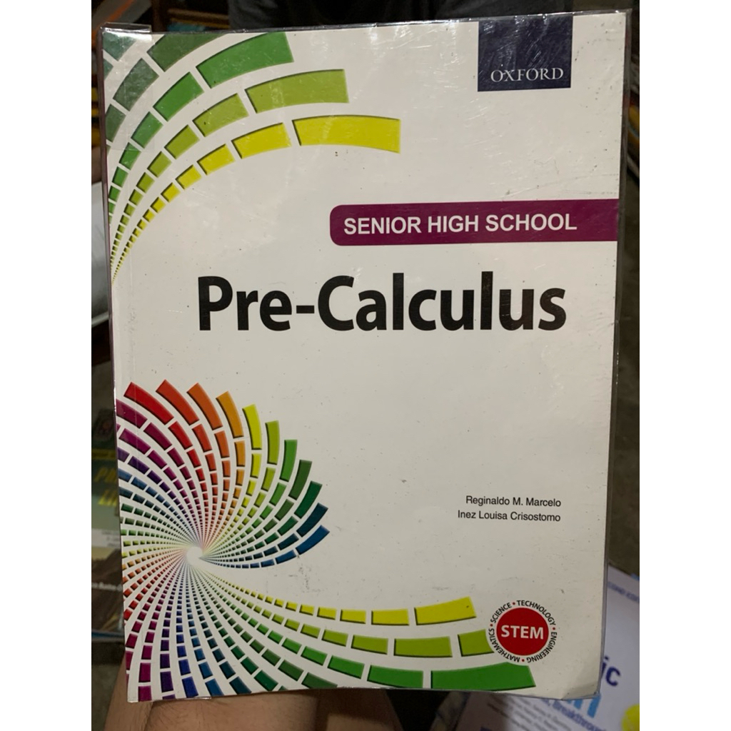Pre-Calculus Senior high school by Reginaldo M. Marcelo | Shopee ...