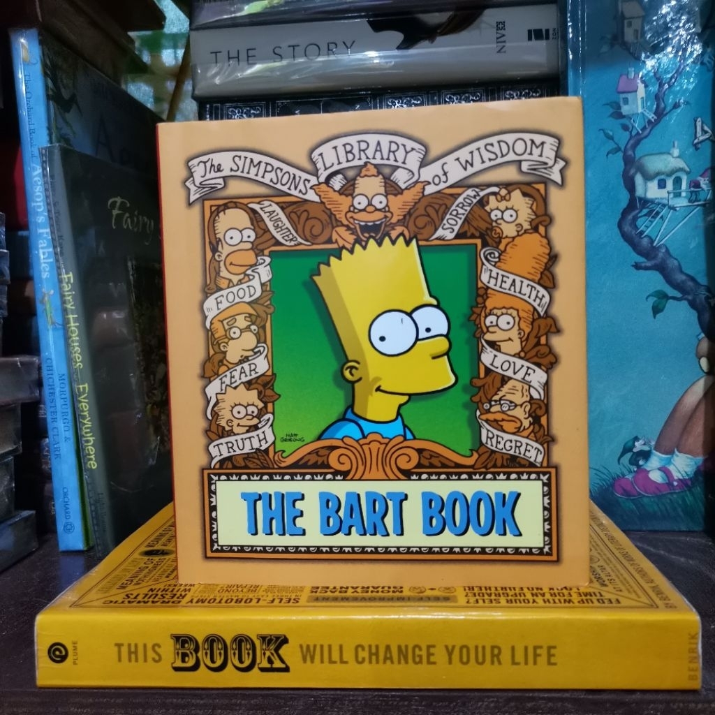 The Bart Book: Simpsons Library of Wisdom by Matt Groening [authentic ...
