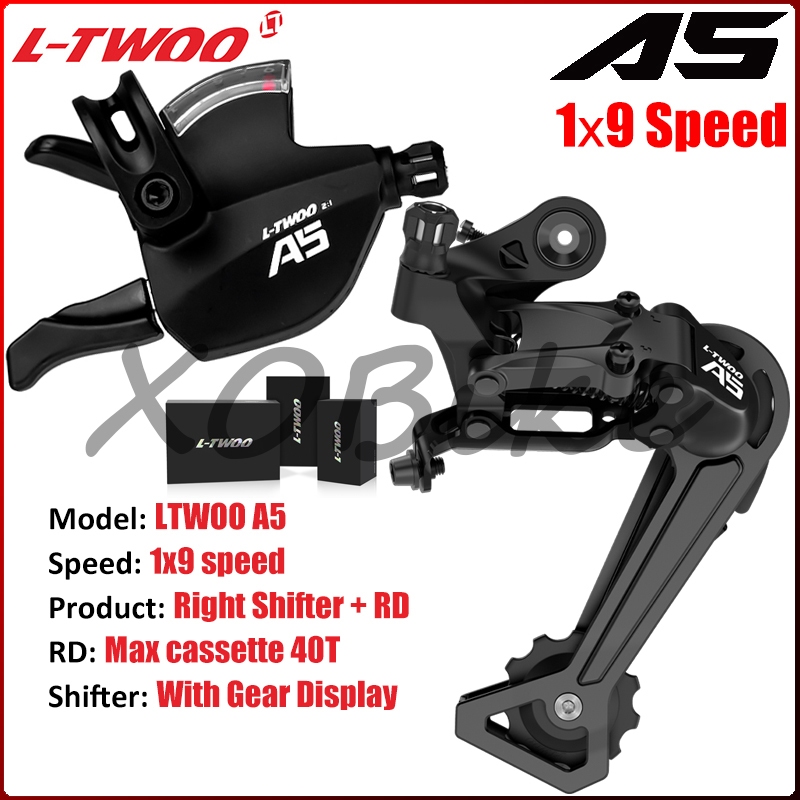 LTWOO A5 9 Speed Groupset A5 9 Speed Rear Derailleur A5 Right Shifter ...