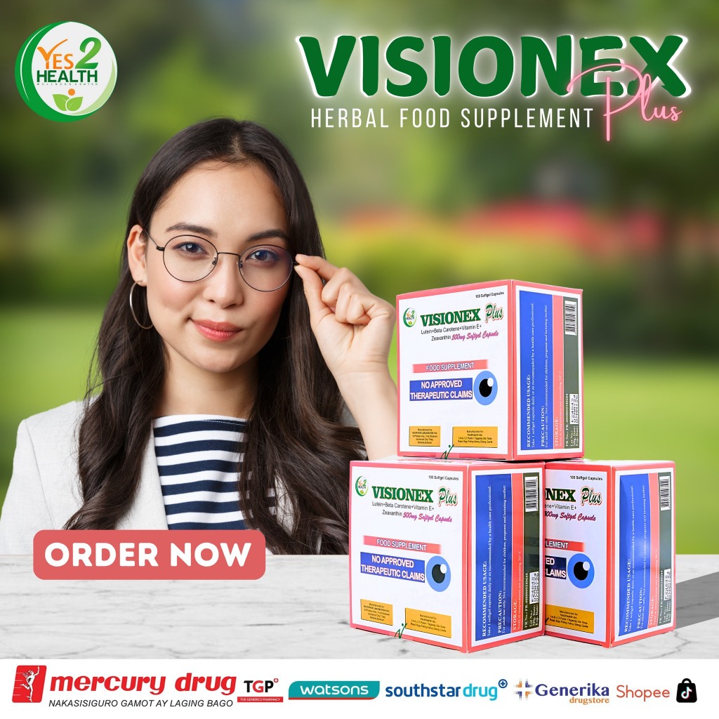 VISIONEX Plus [ 1 Box : 100 Softgel capsules] | Shopee Philippines