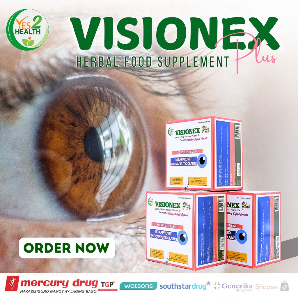 VISIONEX Plus [ 1 Box : 100 Softgel capsules] | Shopee Philippines