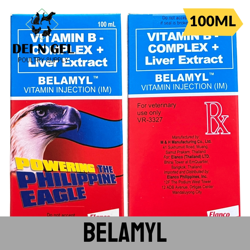 BELAMYL VITAMIN B COMPLEX WITH LIVER EXTRACT FOR ANIMALS (100ML ...