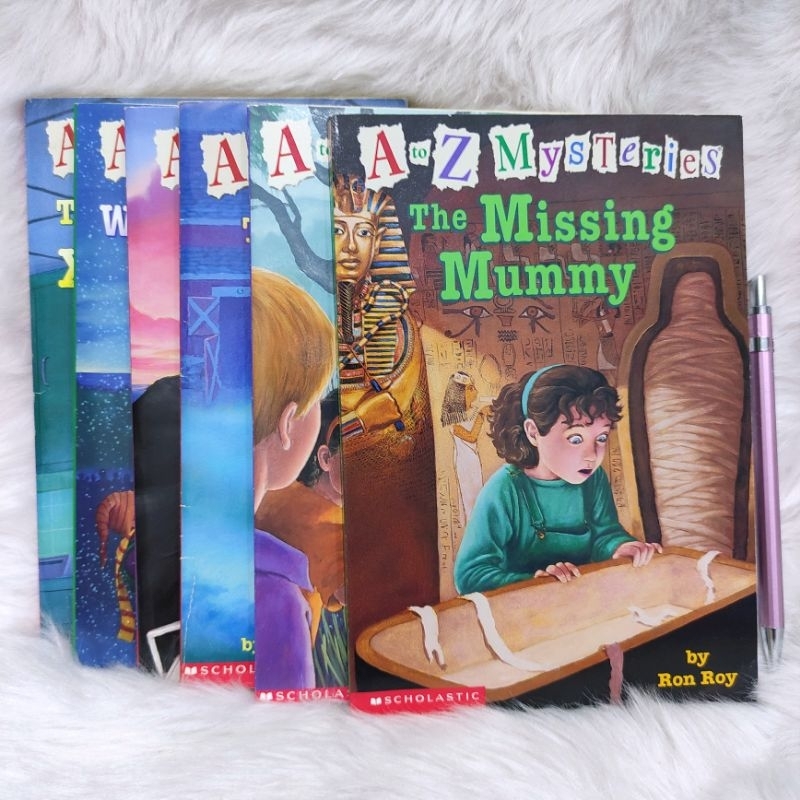 A to Z Mysteries Series by Ron Roy / Chapter Books / Preloved | Shopee ...