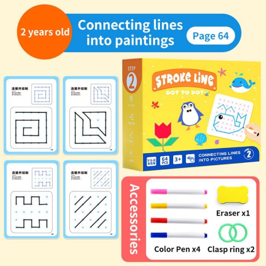 Childen Magical Tracing Workbook Preschool Writing Educational Toys For ...
