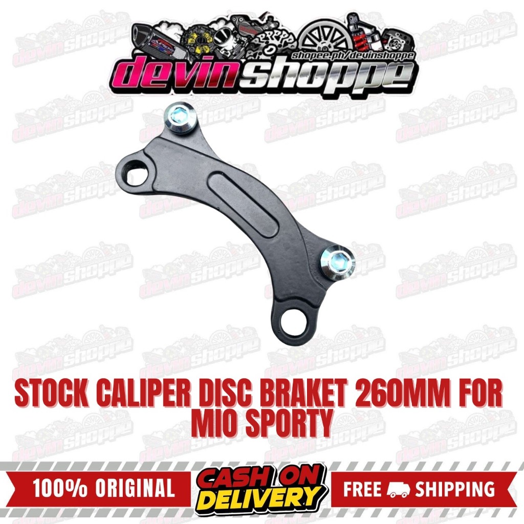 STOCK CALIPER DISC BRACKET 260MM FOR MIO | Shopee Philippines