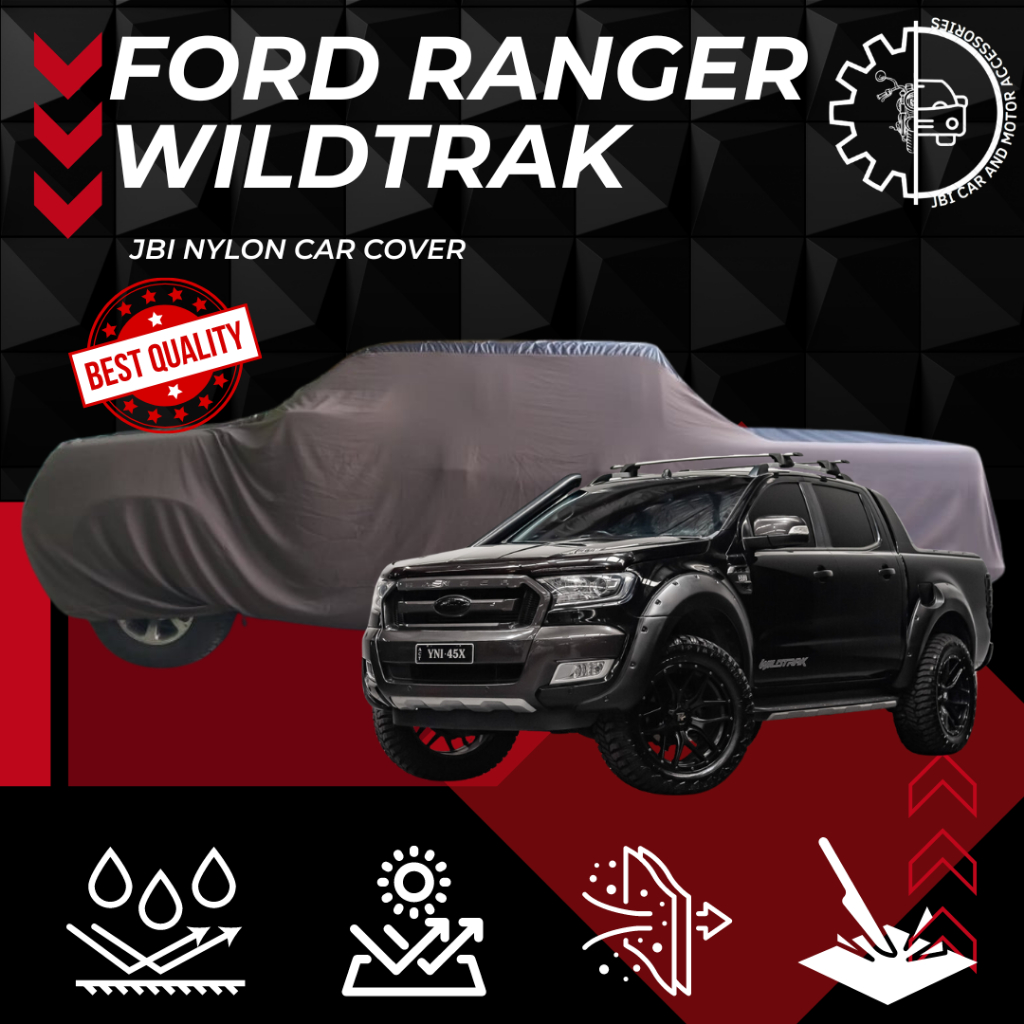 Ford Ranger Wildtrak High Quality Car Cover (Random Color for Taffeta ...