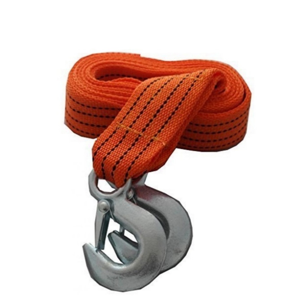 3000KG HEAVY DUTY CAR PULL TOWING ROPE TOWING CABLE NYLON | Shopee ...