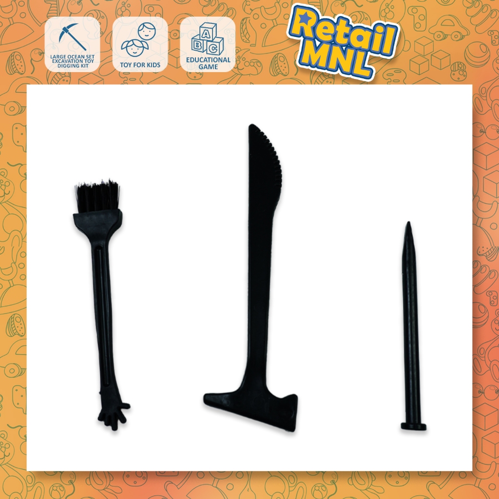 Retailmnl Large Ocean Set Excavation Toy Digging Kit for Kids | Shopee ...