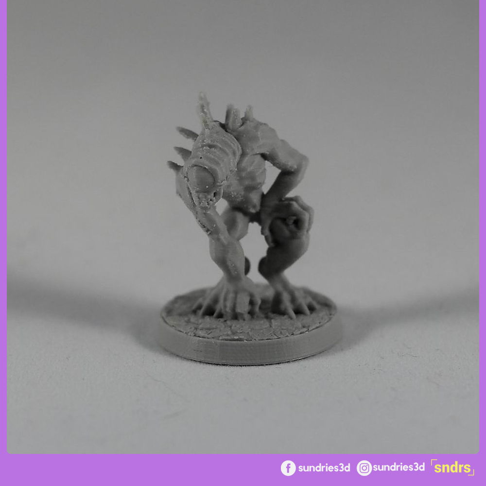 Nothic 28mm dnd minis dungeon and dragon tabletop minatures FDM print ...