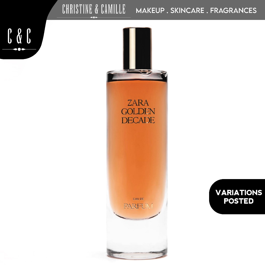 Zara Golden Decade | Eau de Parfum | Shopee Philippines