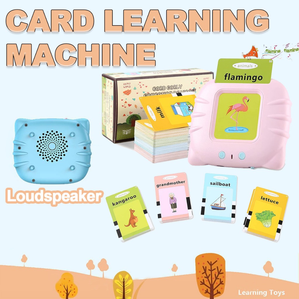 Flash Card educational toys for kids card early education device ...