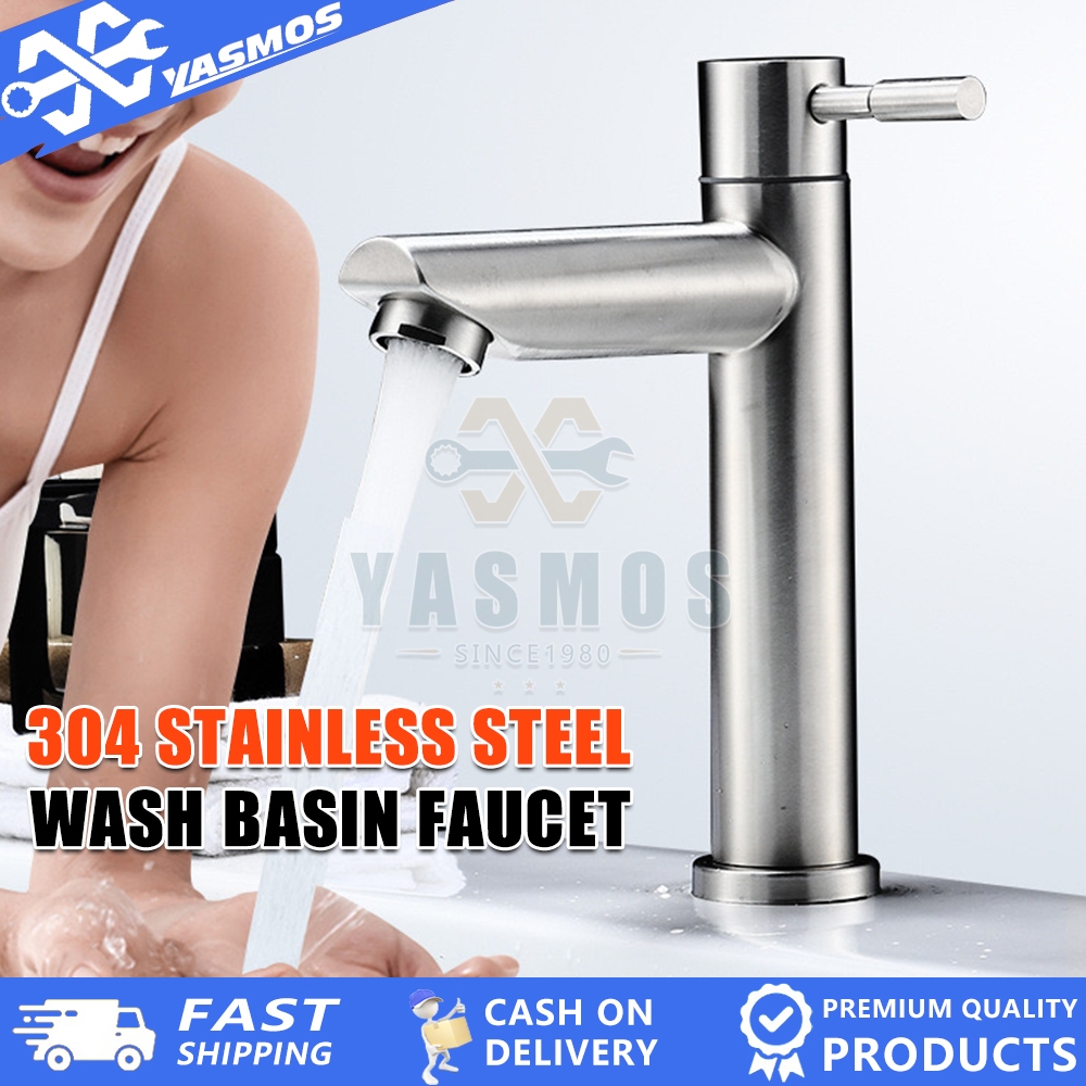 German Quality 304 Stainless Steel Faucet Lavatory Basin Faucet ...
