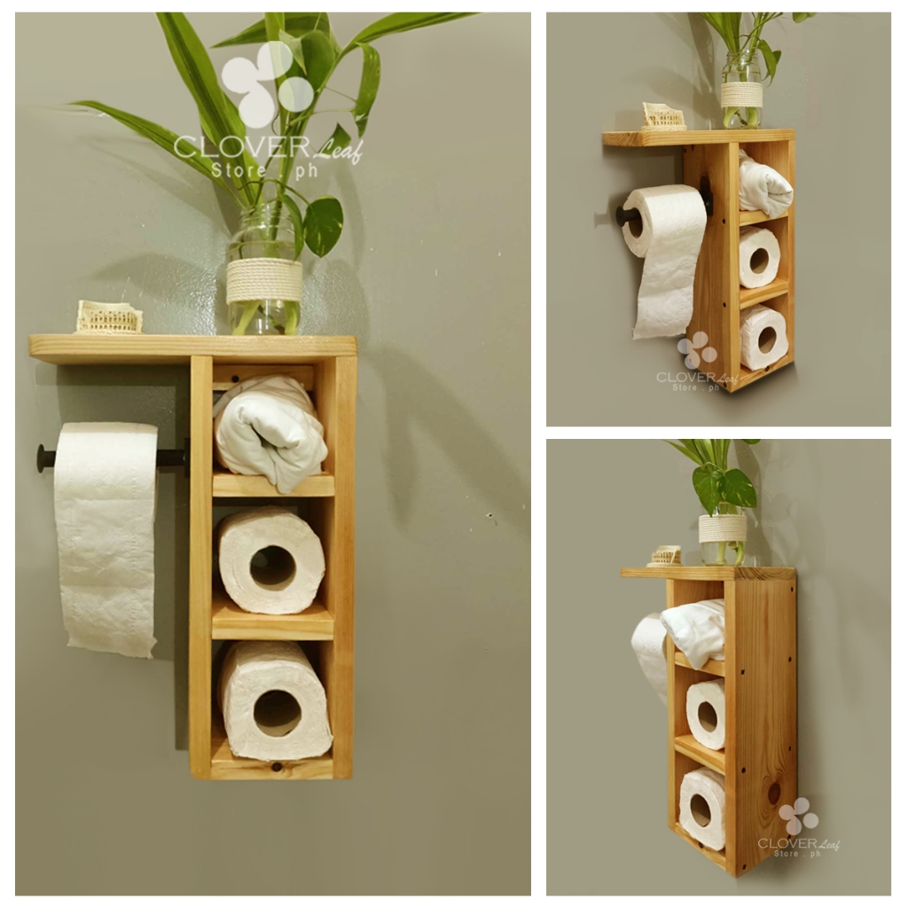 Tissue and Towel Rack for Bathroom & Kitchen etc. Shopee Philippines