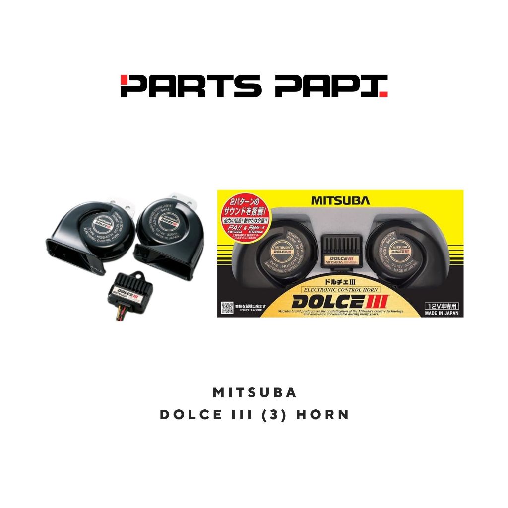 MITSUBA ミツバ DOLCE HORN ドルチェホーン クラクション ホーン