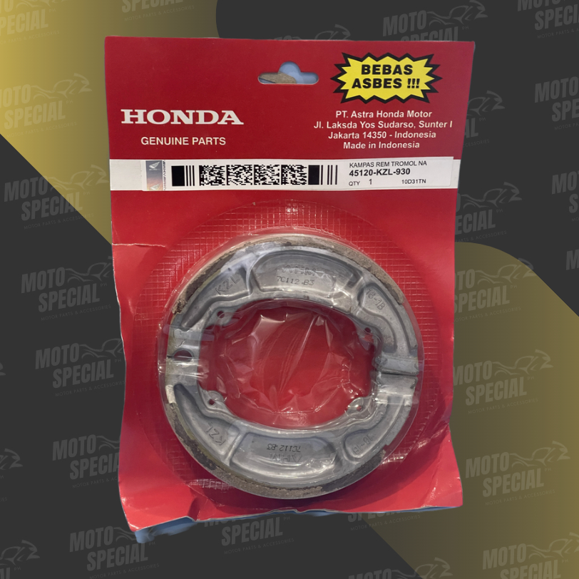 HONDA Brake Pad & Brake shoe for Click 125 / Click 150 / Click V2 & V3 ...