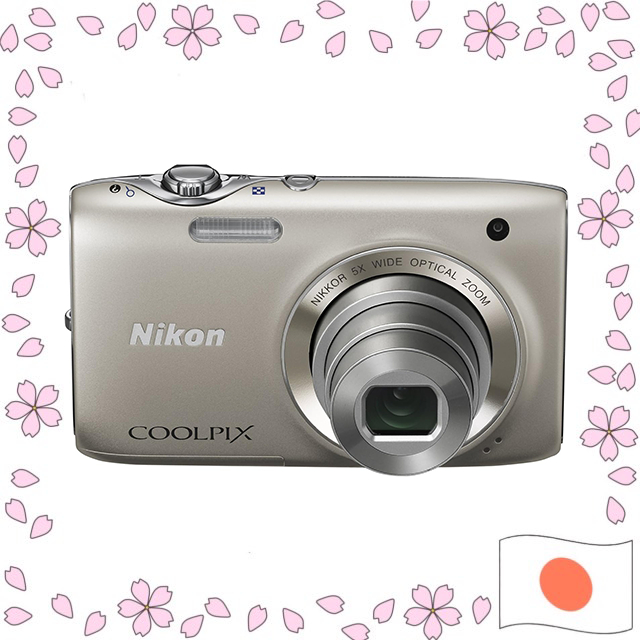 中古】NikonデジタルカメラCOOLPIX S3100 シャンパンシルバー