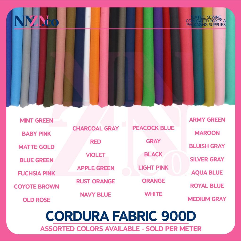NNZN (Sold Per Meter) Premium Cordura 900D Fabric for Sewing Heavy Duty ...