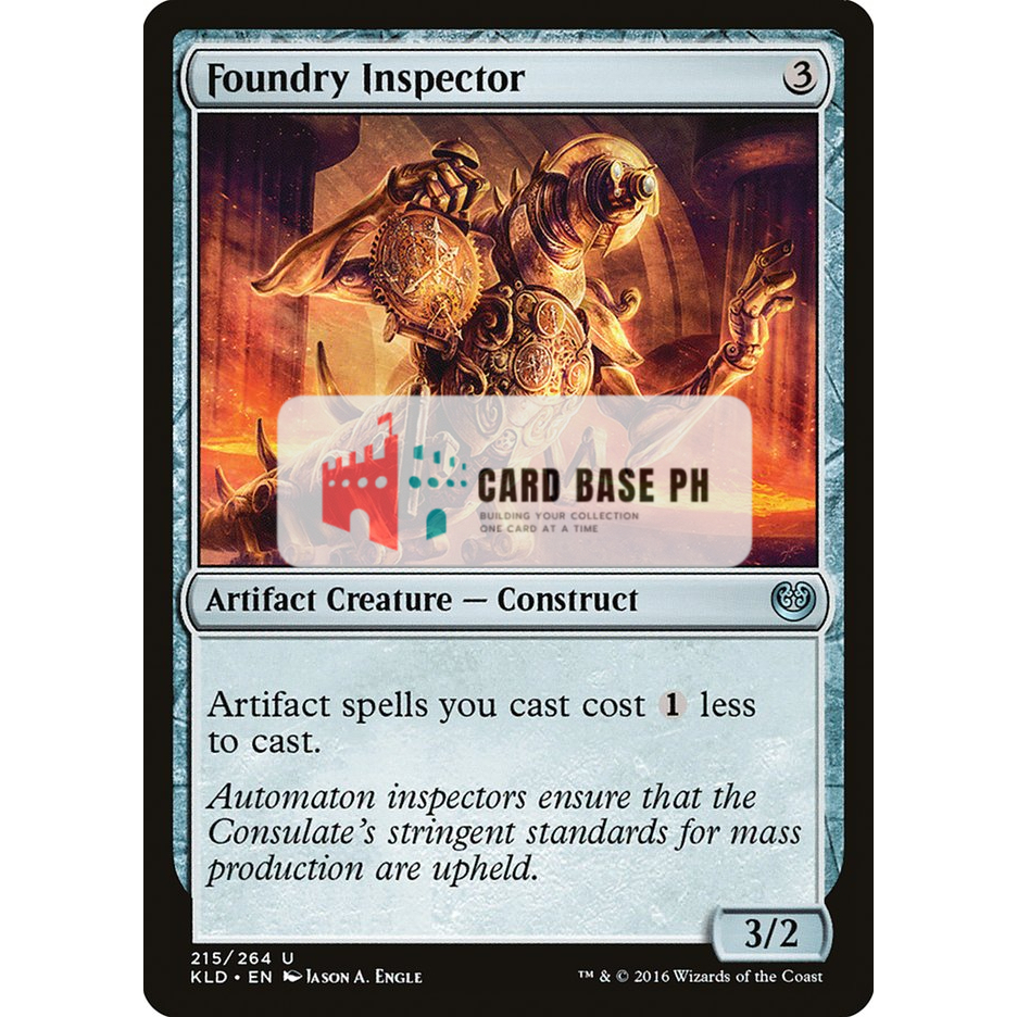 Foundry Inspector - Magic the Gathering Trading Card | Shopee Philippines