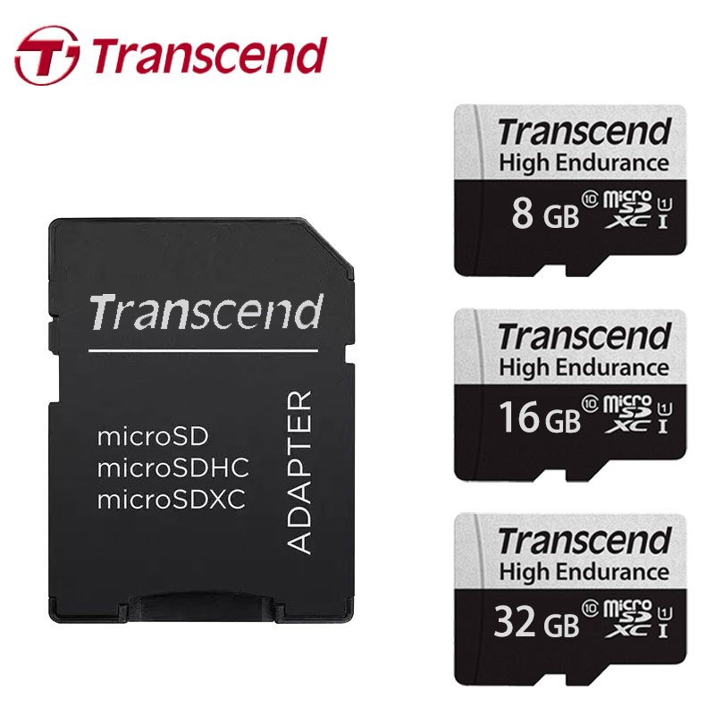 Transcend Memory Card 1TB 512GB 256GB 128GB 64GB 32GB 16GB Micro SD