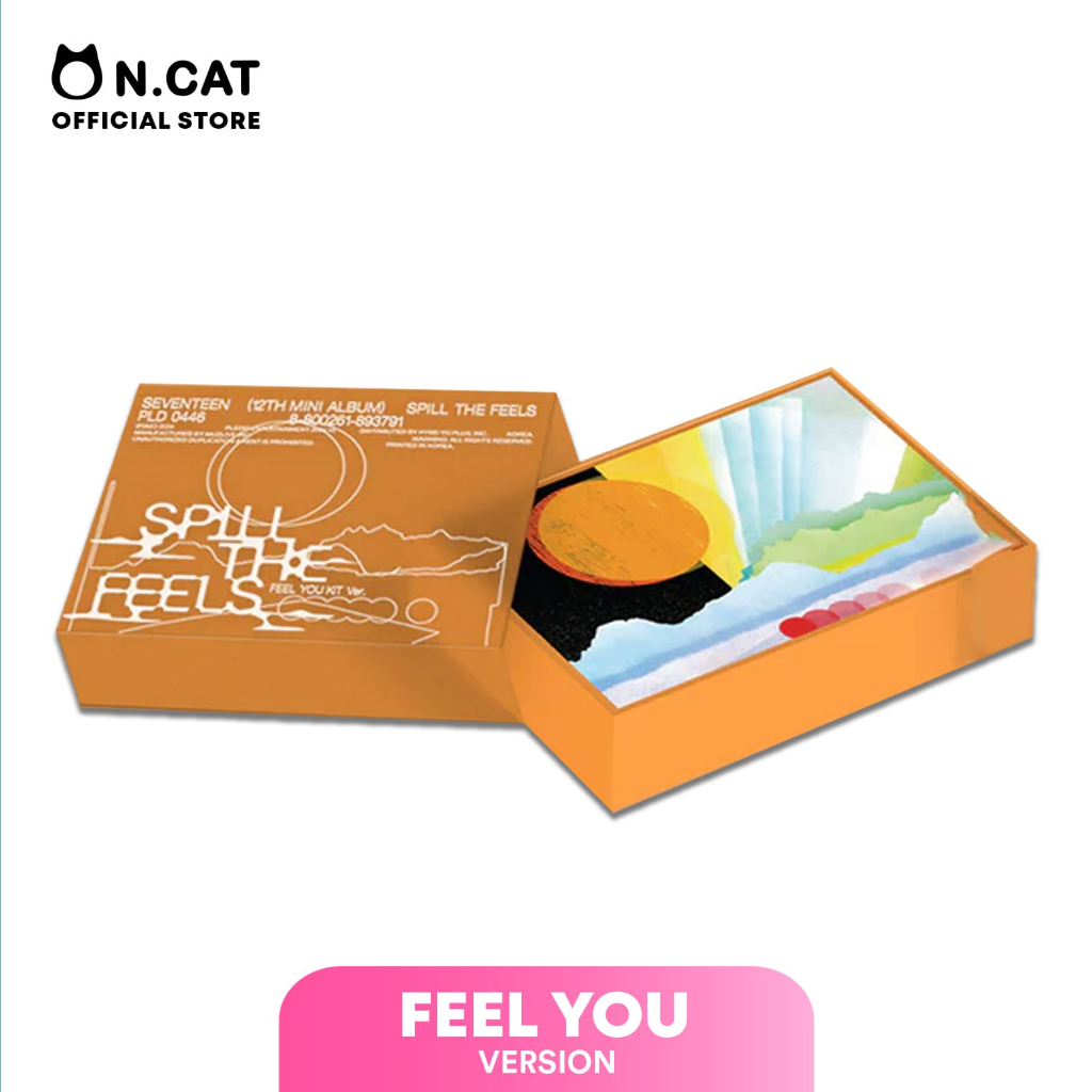 NCAT SEVENTEEN - Spill The Feels (Kit Version) 12th Mini Album