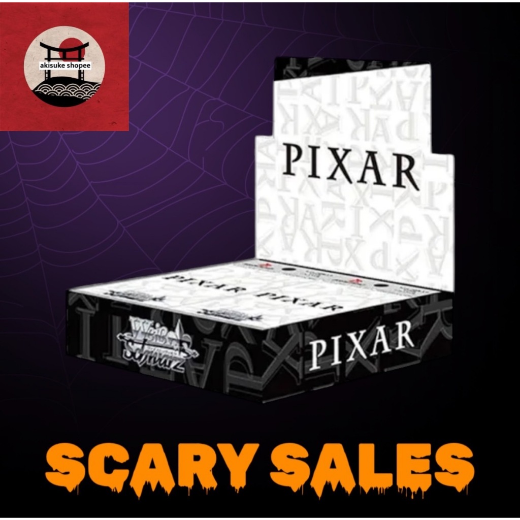 Weiss Schwarz PIXAR CHARACTERS Booster Box Japanese Bushiroad Sealed NEW |  Shopee Philippines