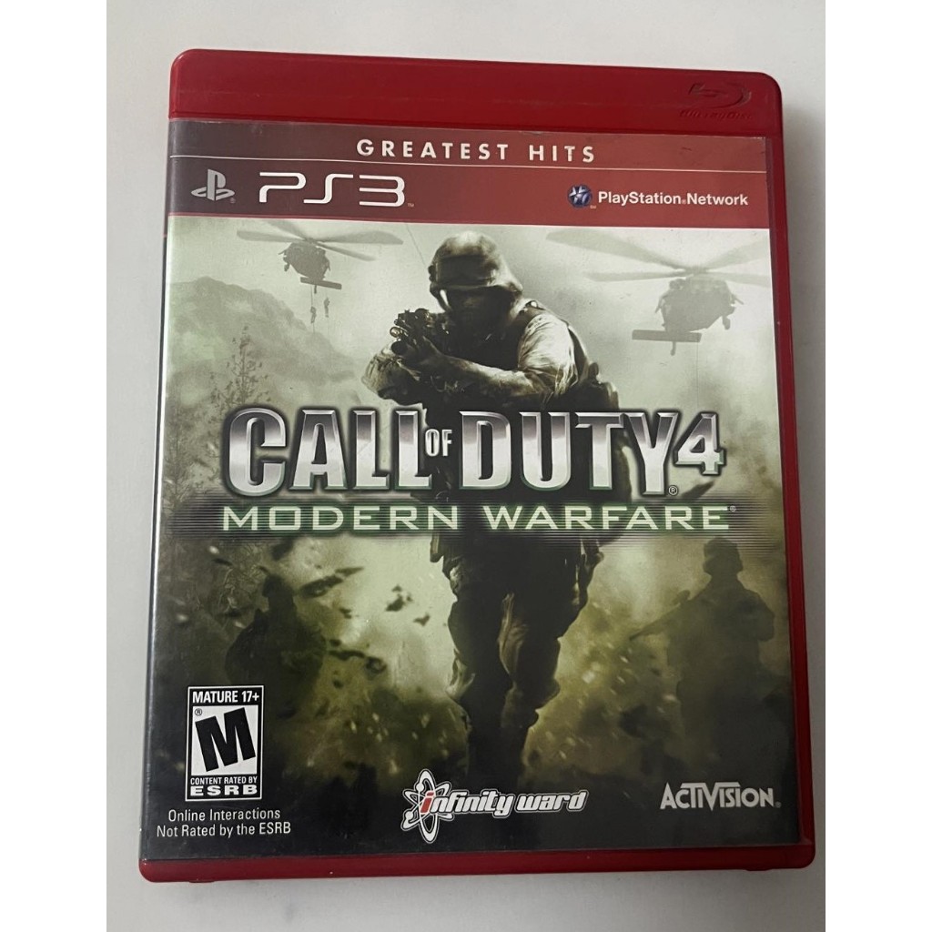 Call of Duty 4: Modern Warfare ps3 game R1 | Shopee Philippines