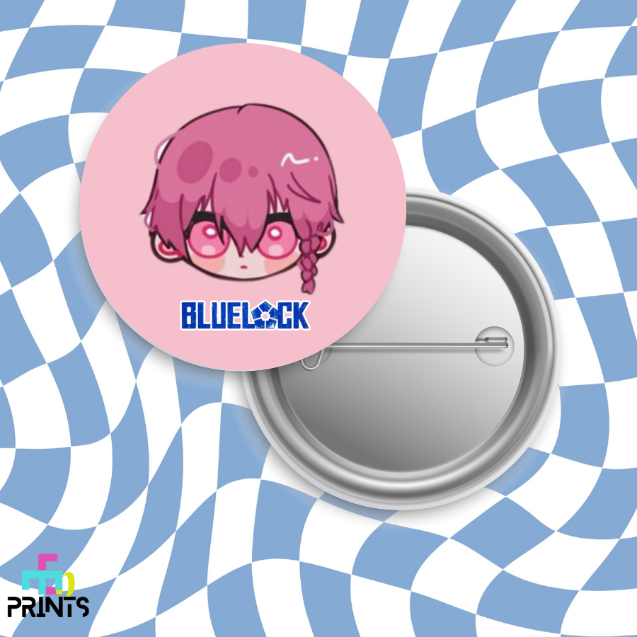 BLUE LOCK CHIBI | Button Pins | Shopee Philippines