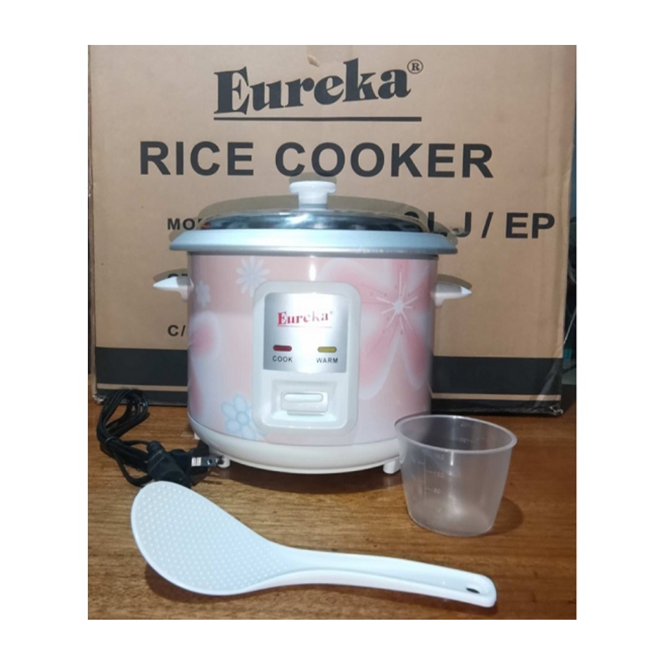 Rice Cooker (1.0) Eureka ERC1.0LJ (pink) | Shopee Philippines