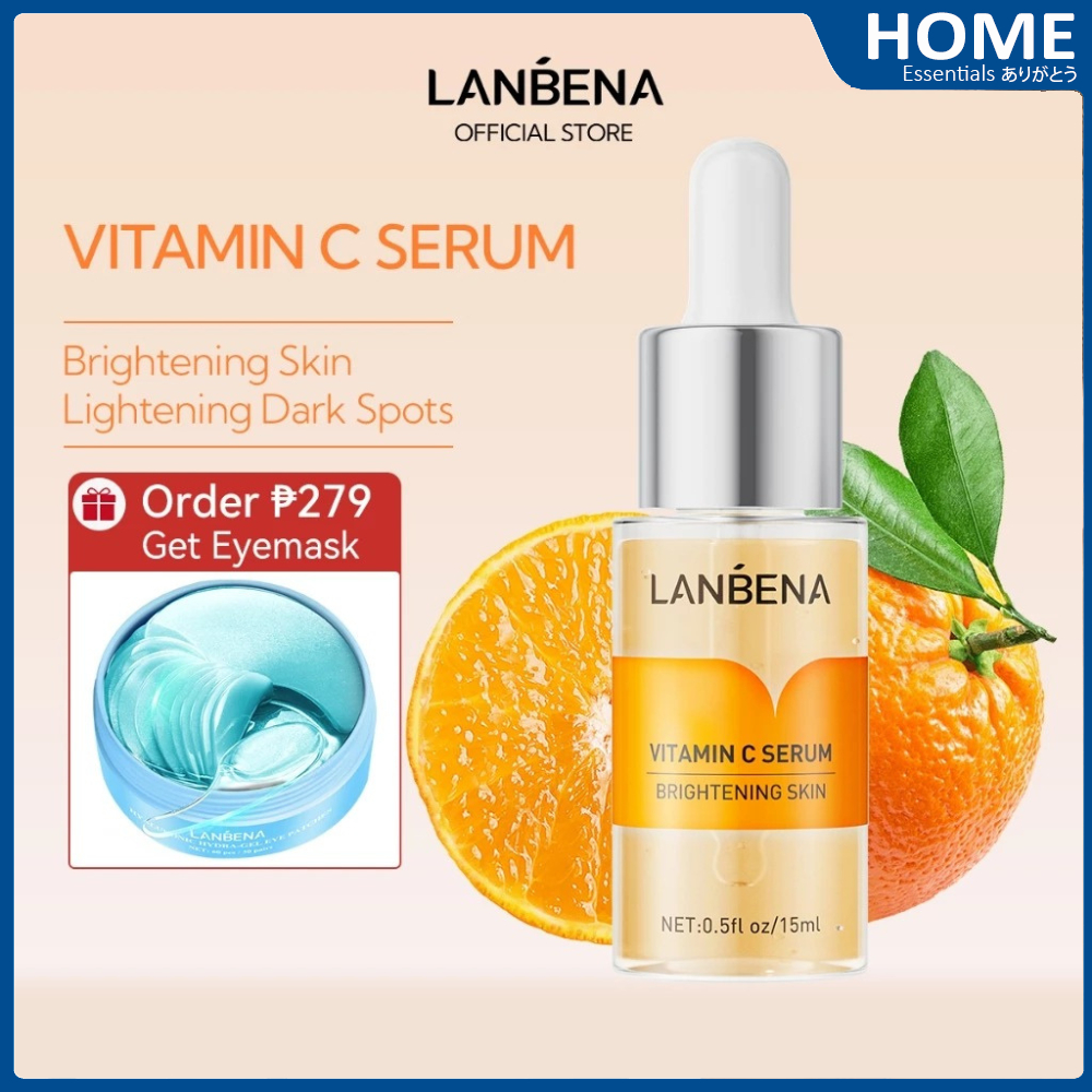 LANBENA Vitamin C Whitening Serum Moisturizer Remove Freckle Speckle