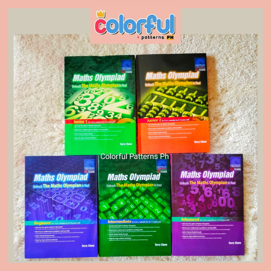 Singapore Math Olympiad Individual Books | Shopee Philippines