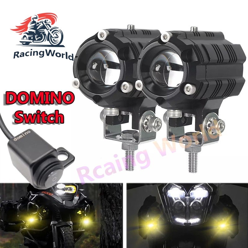 Firefly Brand Mini Driving Light V6 High and Low Beam White and Yellow ...