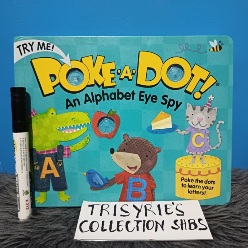 Poke a Dot An Alphabet Eye Spy Melissa & Doug Interactive Boardbook