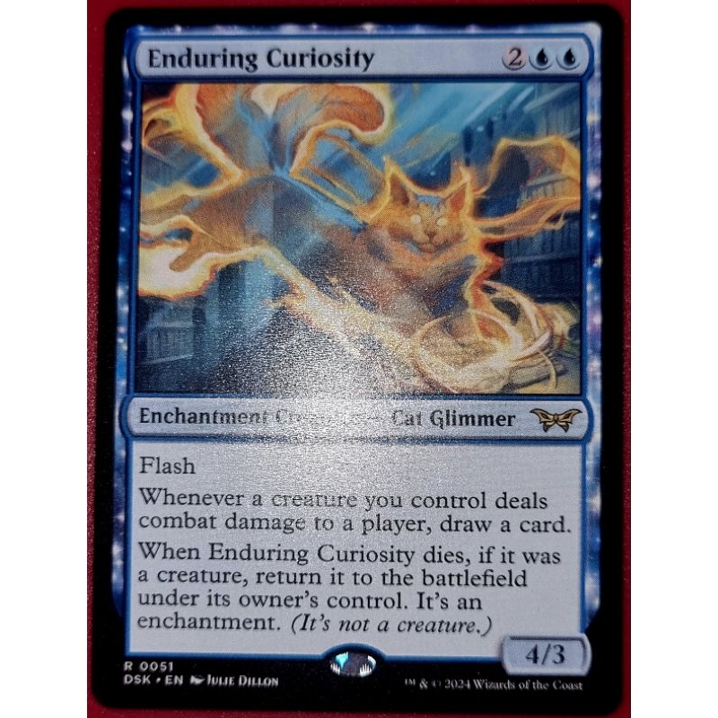 Enduring Curiosity DSK (Nonfoil/Foil) - MAGIC: THE GATHERING | Shopee ...