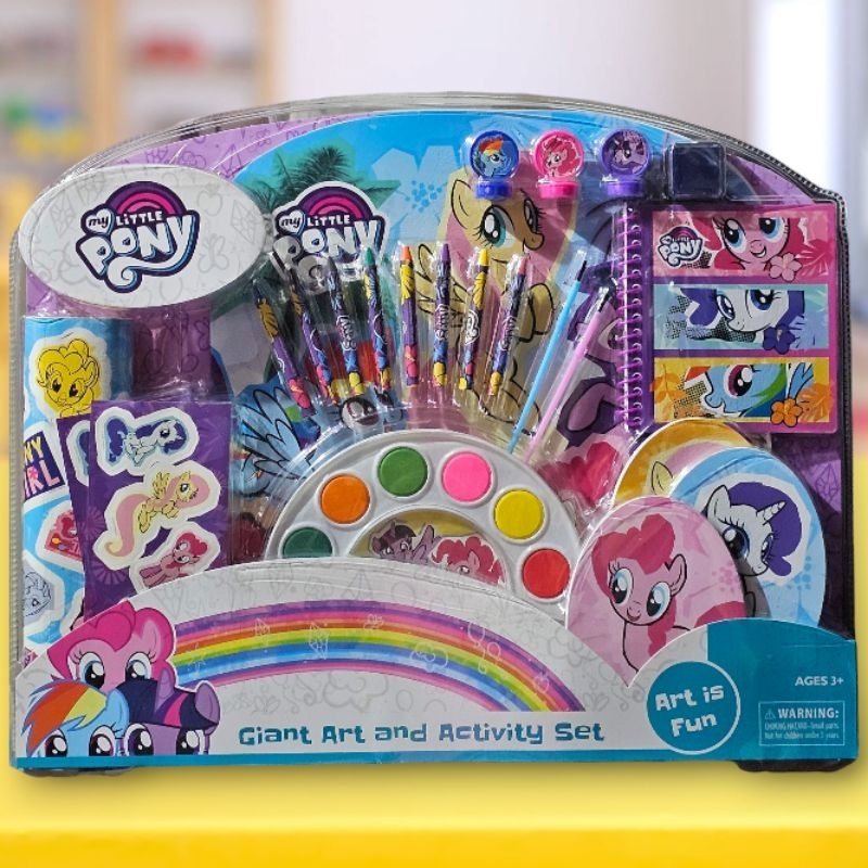 My Little Pony Paw Patrol Peppa Pig Giant Art and Activity Set
