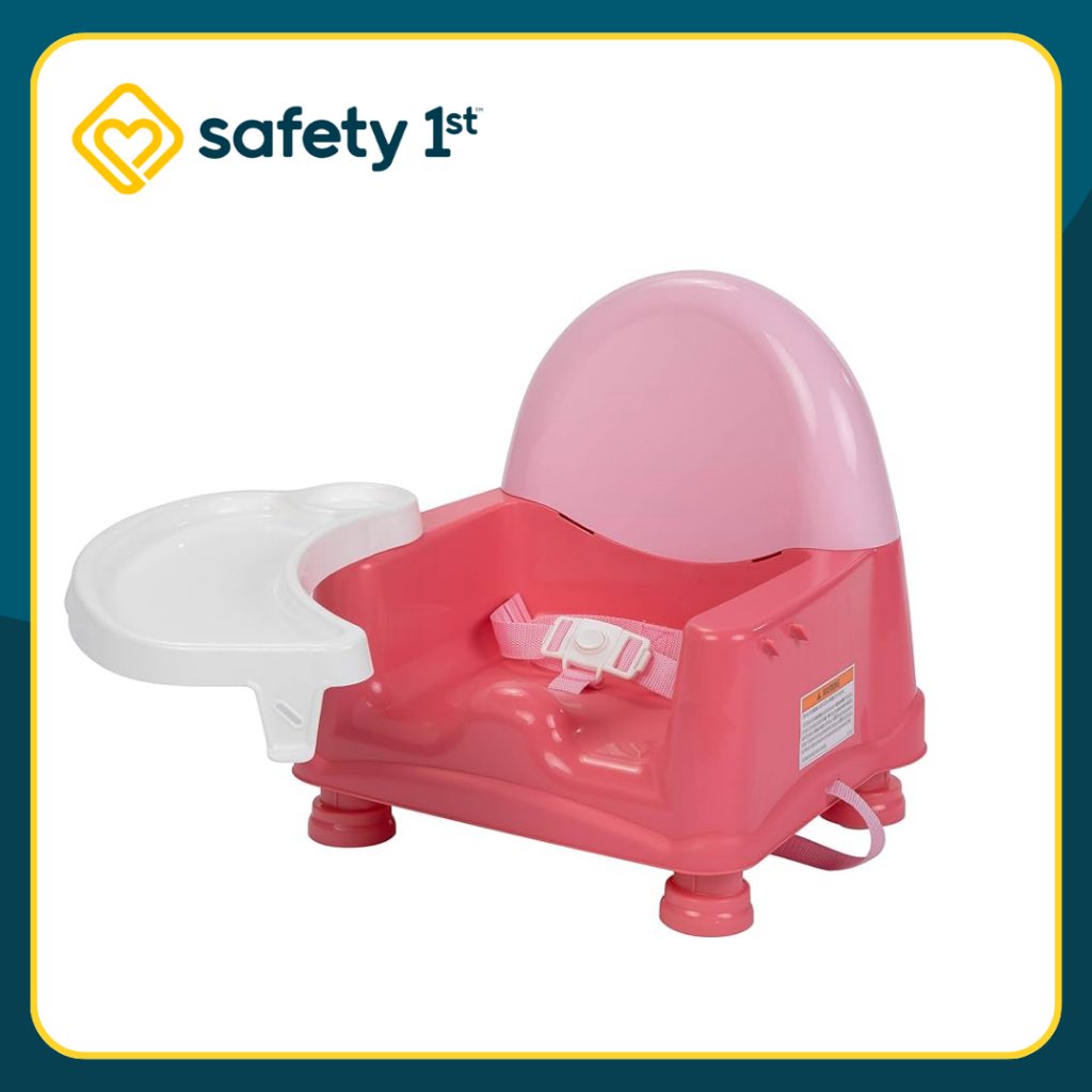 Safety 1st Easy Care Swing Tray Feeding Booster Pink 6 months to 4 years old Shopee Philippines
