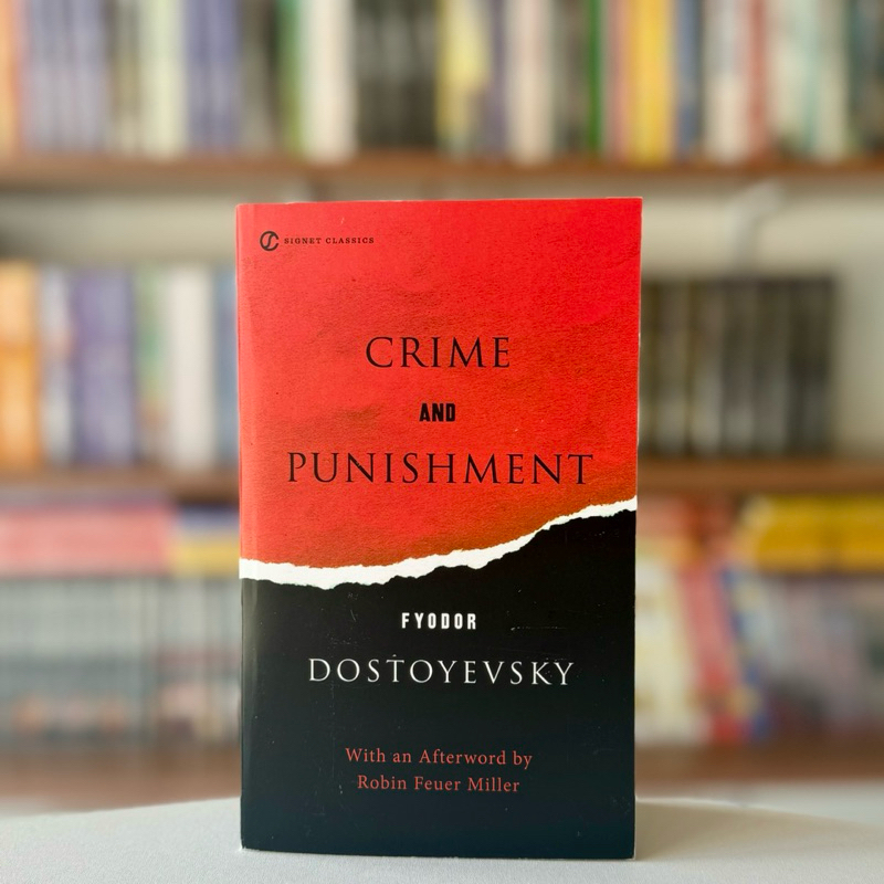 Crime and Punishment (ORIGINAL US COPY) by Fyodor Dostoyevsky | Shopee ...
