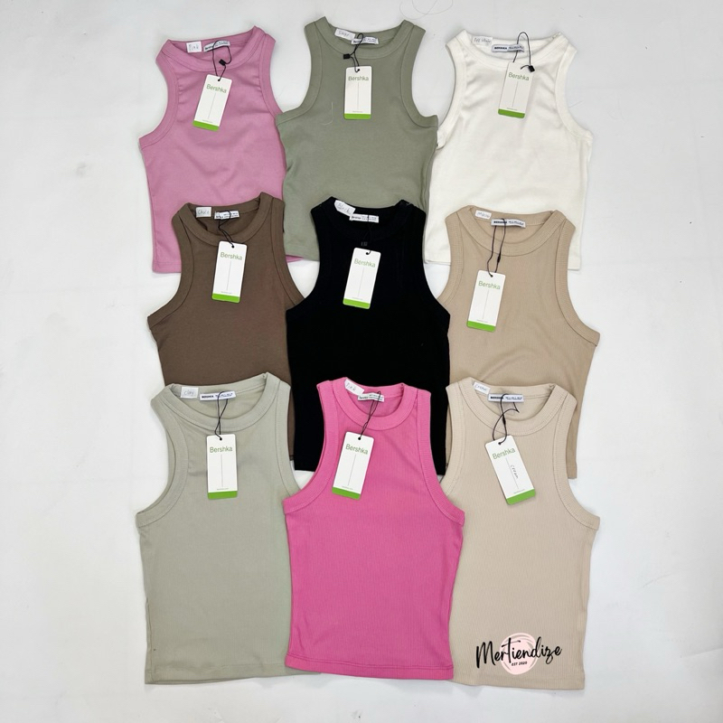 Bershka Halter Tank Top Shopee Philippines