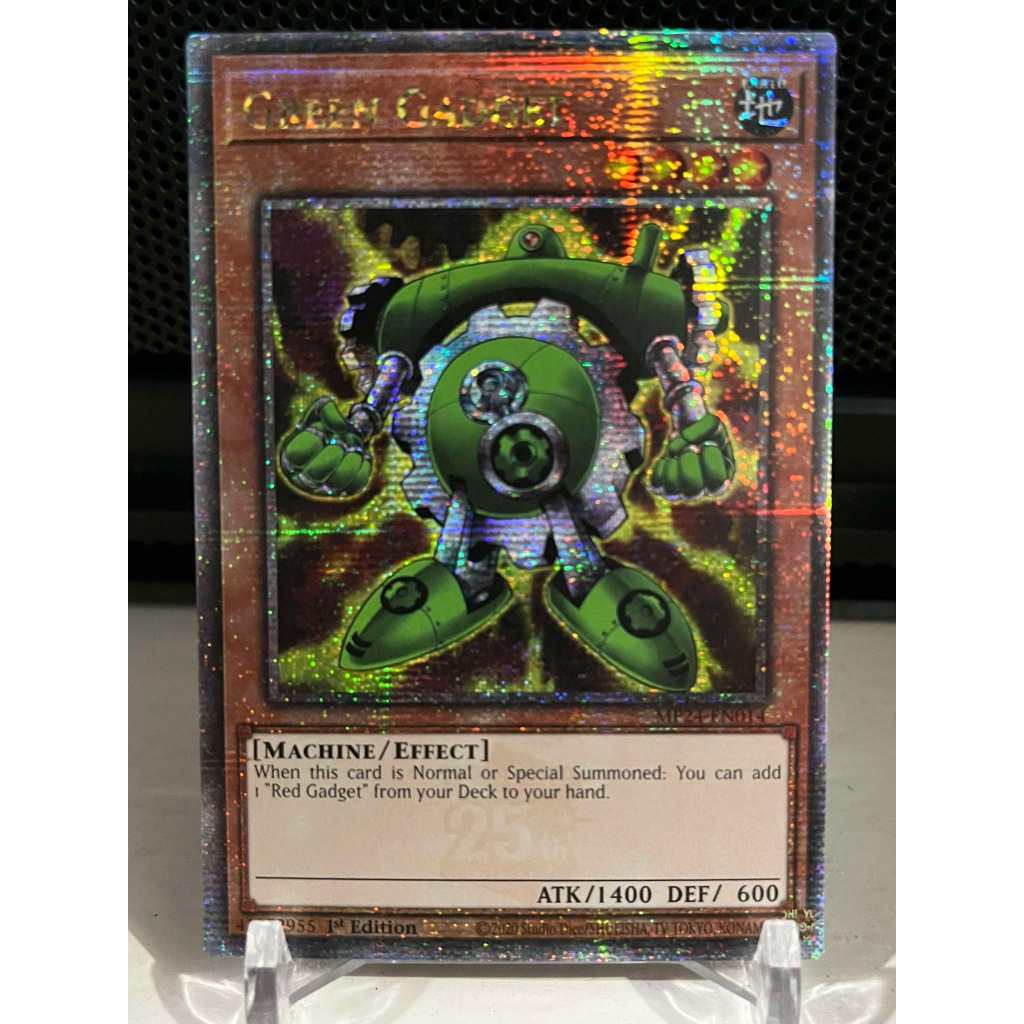 Yugioh Lata Mp24 Green Gadget Quarter Century X3 | Meses Sin Interés
