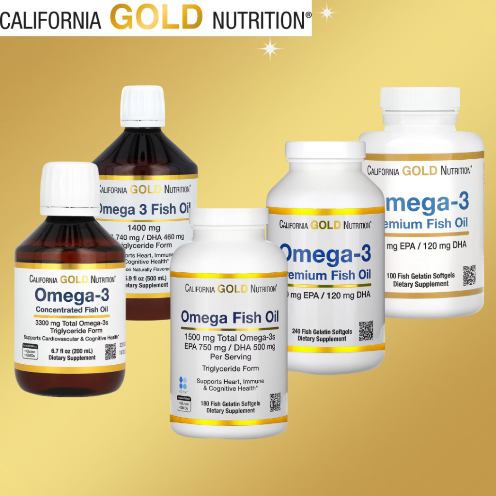 California Gold Nutrition, Omega3 Premium Fish Oil Shopee Philippines