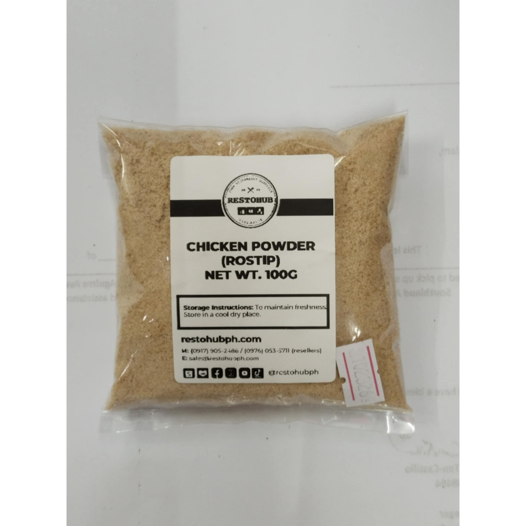 Restohub Chicken Powder (Rostip) 100g | Shopee Philippines