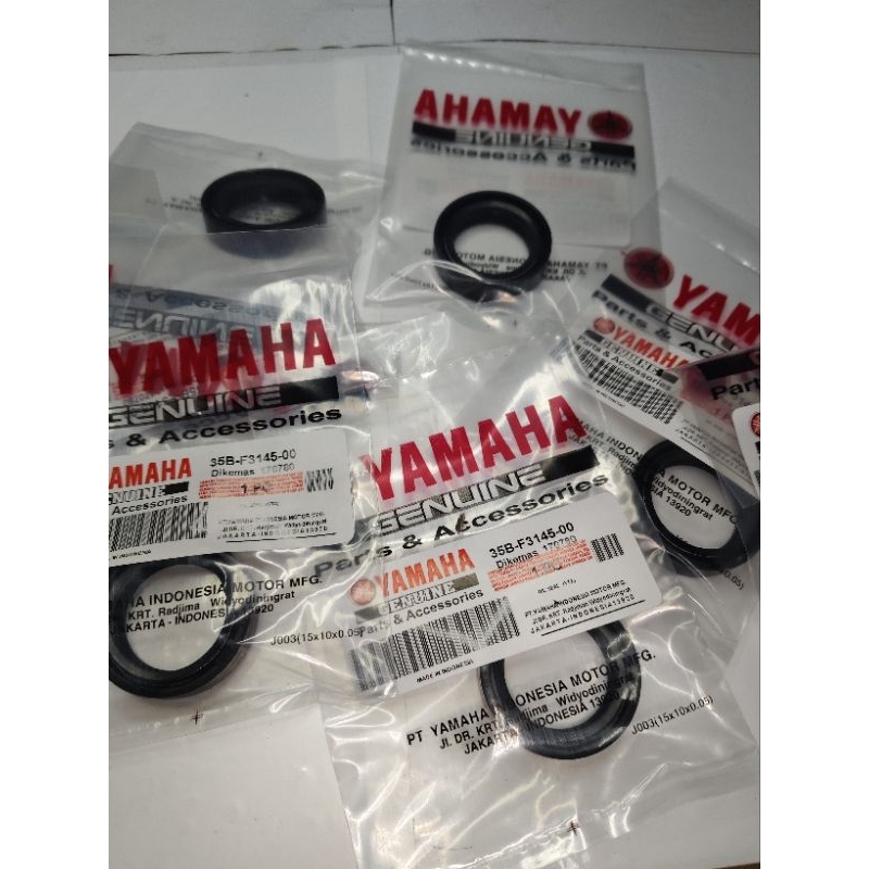 YAMAHA FRONT FORK OIL SEAL FOR RS110F/YTX 125 / STX 125 | Shopee ...