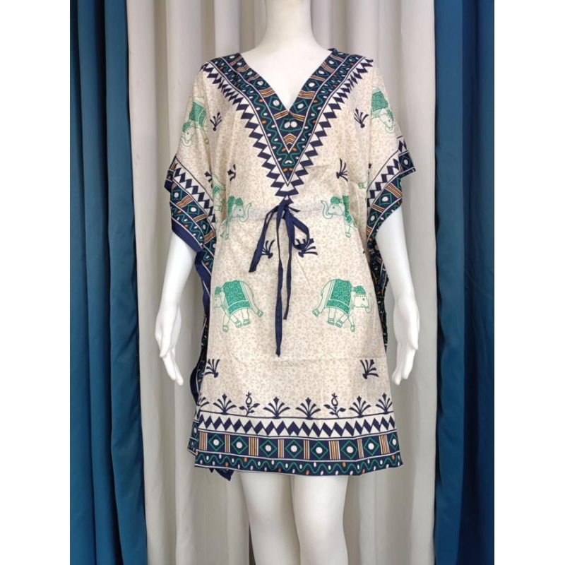 SHORT coverup daster dress indonesia made | Shopee Philippines