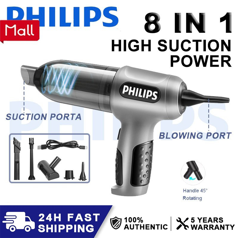 998000Pa PHILIPS Vacuum Cleaner Cordless Wireless Ultra Quiet Strong