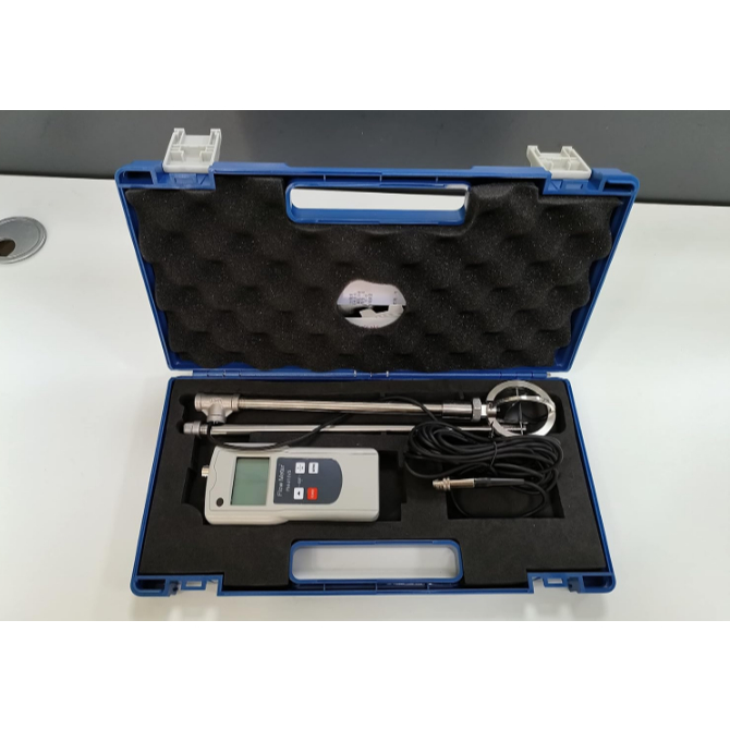MT- Portable flow meter FM-210V5 velocity measuring instrument open ...