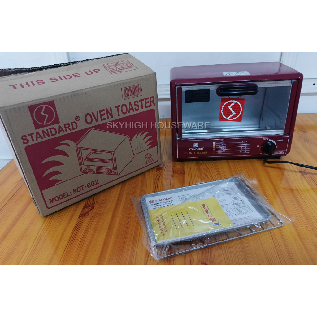 ORIGINAL STANDARD OVEN TOASTER 6 LITERS / LARGE CAPACITY SOT-602 ...
