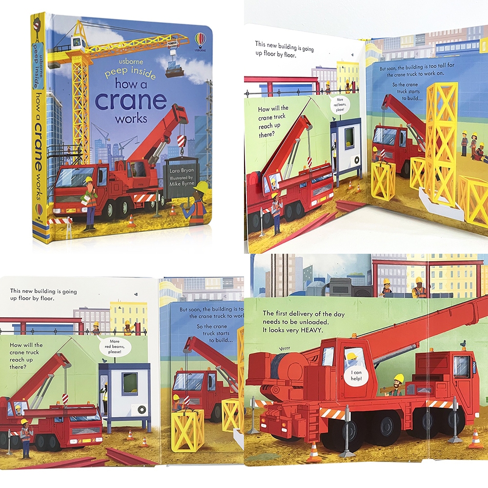 How A Recycling Truck Works Usborne Peep Inside English Educational ...