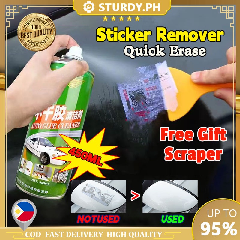 Sticker Remover Spray 450ML Car Sticker Remover Car Window Film ...